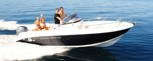 moteur de son bateau