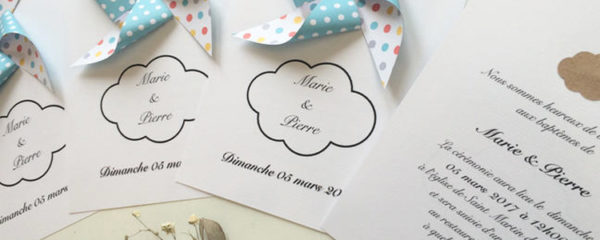 faire-part de baptême